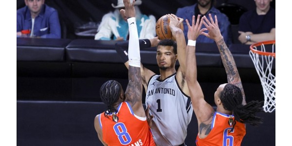 San Antonio Spurs antoi Oklahoma City Thunderille kauden toisen tappion